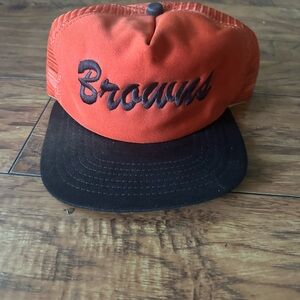Vintage Cleveland Browns New Era USA Mesh Hat